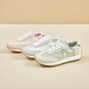 Trendy koreańskie 2025 damskie trampki Forrest Gump: Oddychające, codzienne buty do biegania dla studentów, edycja letnia (JCF-205).