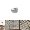 Elegant And Trendy Adjustable Opening Ring For Women Featuring Unique Design And High-quality Copper