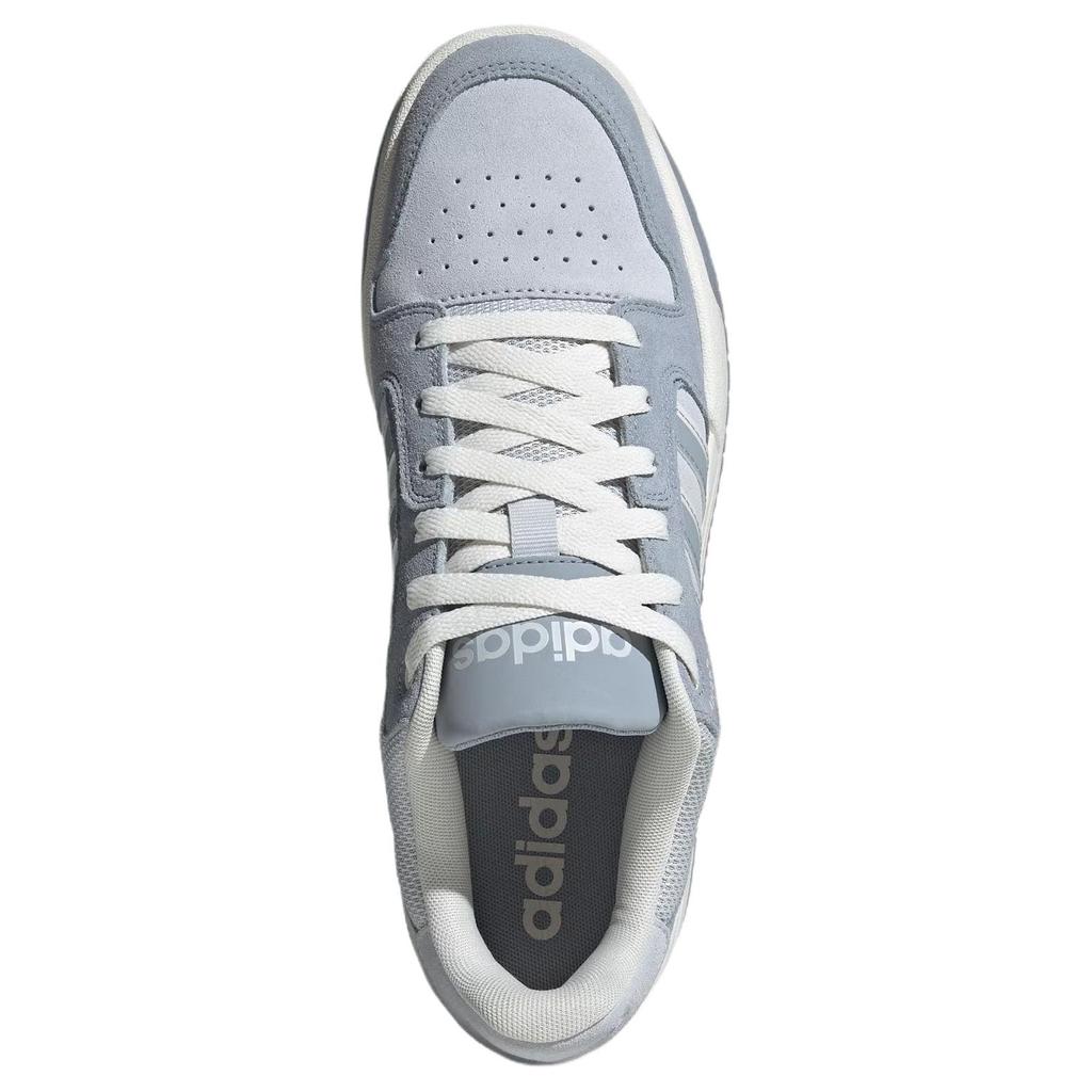 Adidas Entrap Fashion Comfortable Durable Low-Top Skate Shoes Unisex Skate Shoes Silver Gray KI8458
