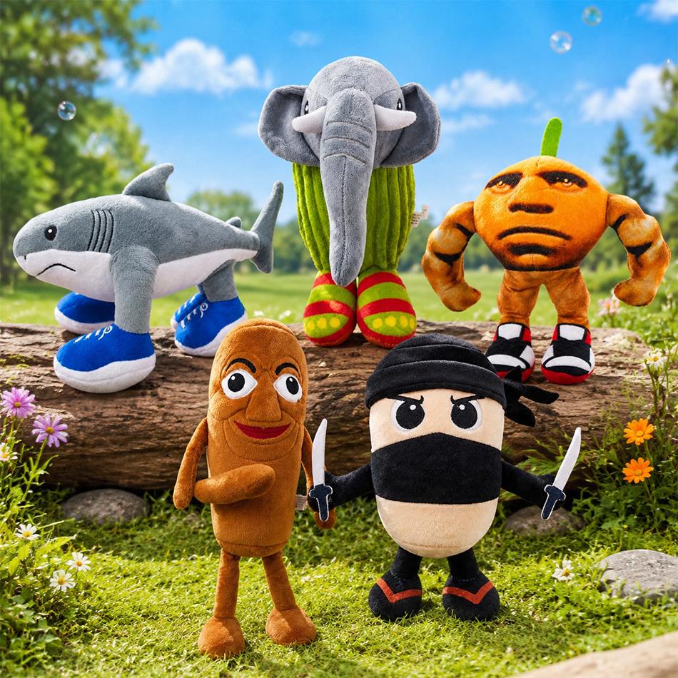 Popular Tralalelo Tralala Plush Tungtungtung Al Plush Doll Stuffed Soft Pillow Custom Toys