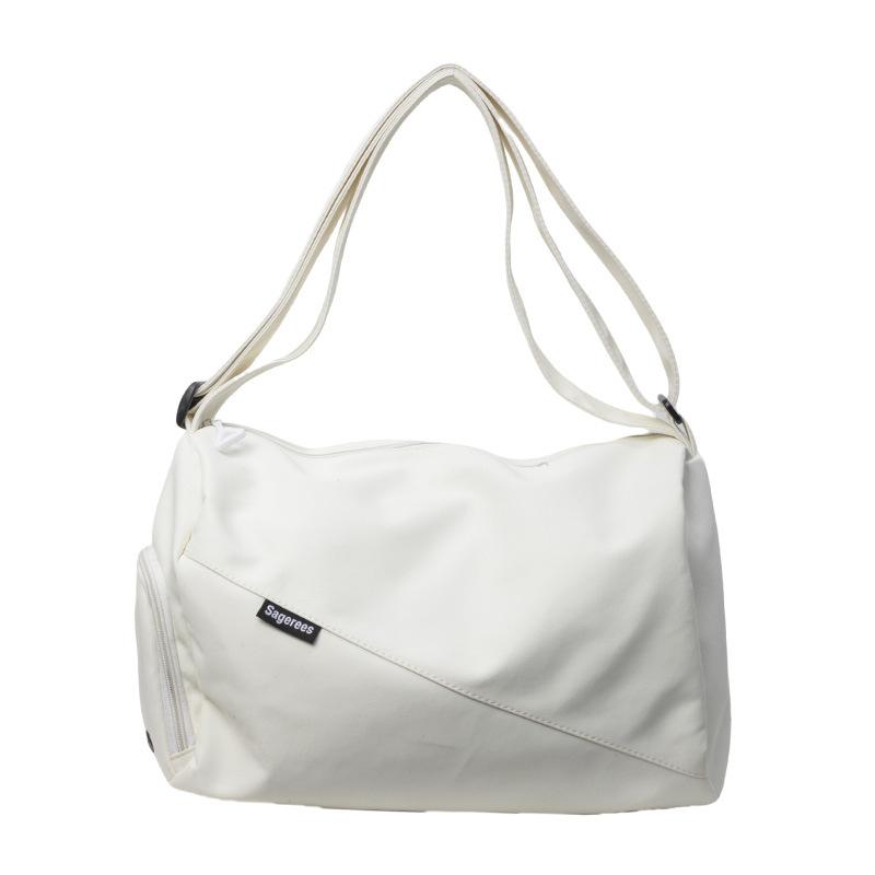 Simple Large Capacity Travel Bag Dry Wet Separate Independent Shoe Warehouse Duffle Bag Solid Color Casual Yoga Sports Gym Bag