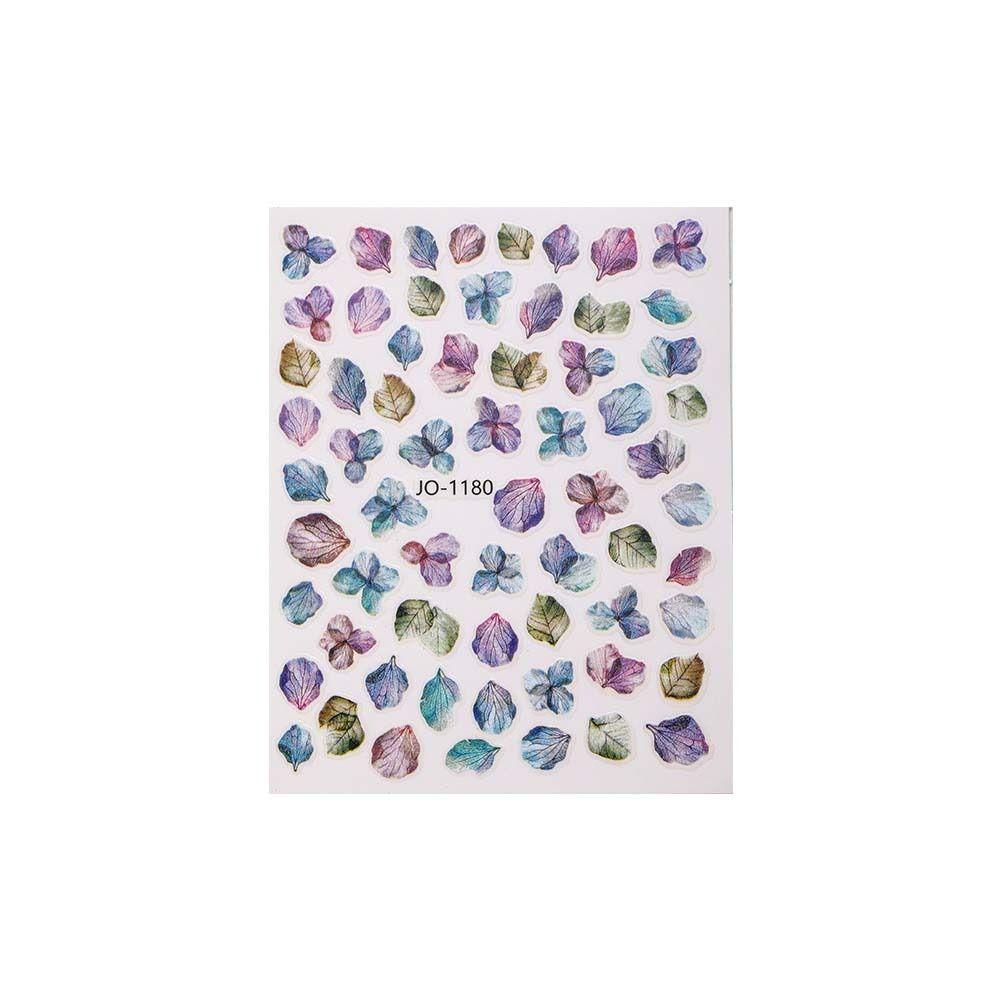 Nail Accessories Laser Flowers Nail Decals Manicure Ornaments Flowers Nail Decorations Girls