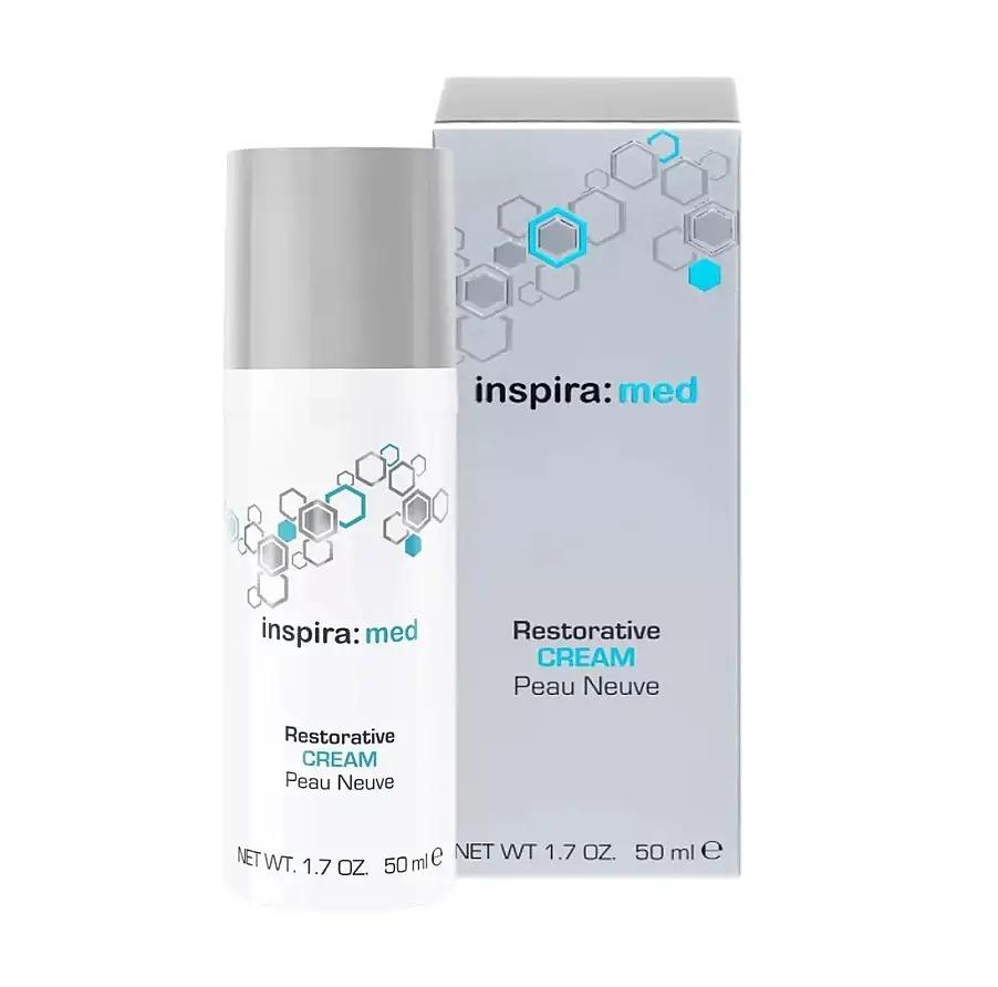 Crème de nuit réparatrice aux acides AHA Restorative Cream Inspira Med 50 ml