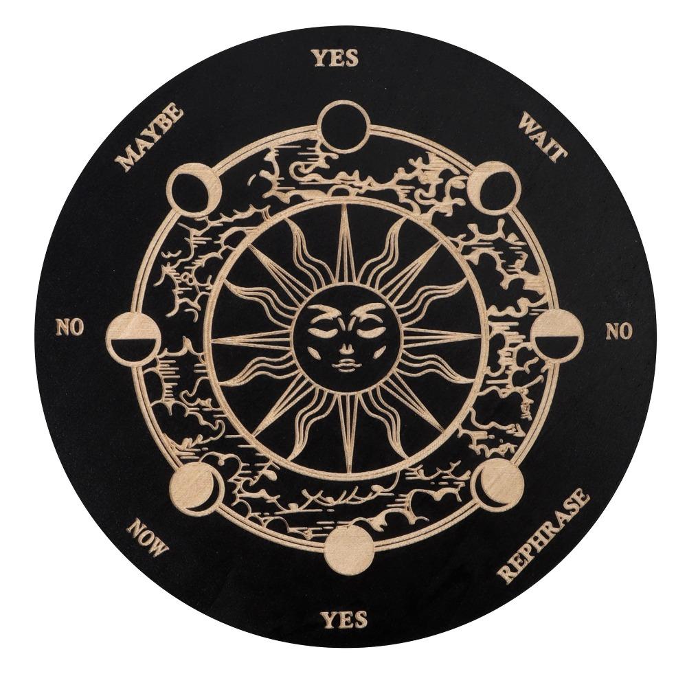 Decision Plate Star Pendulum Board Magics Meditation Message Board New Dowsing Divination Board