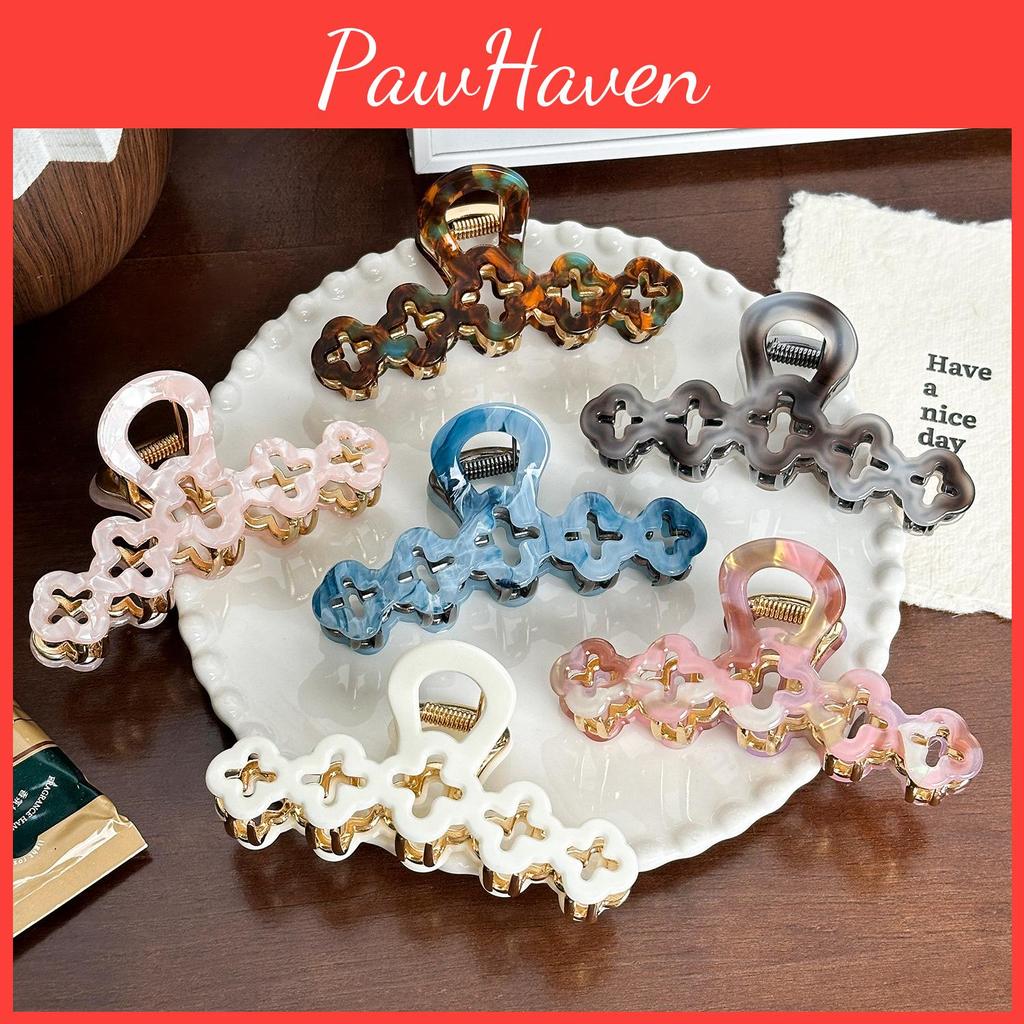 Pastel Colored Soft Shark Claw Hairpin For A Sophisticated And Stylish Appearance