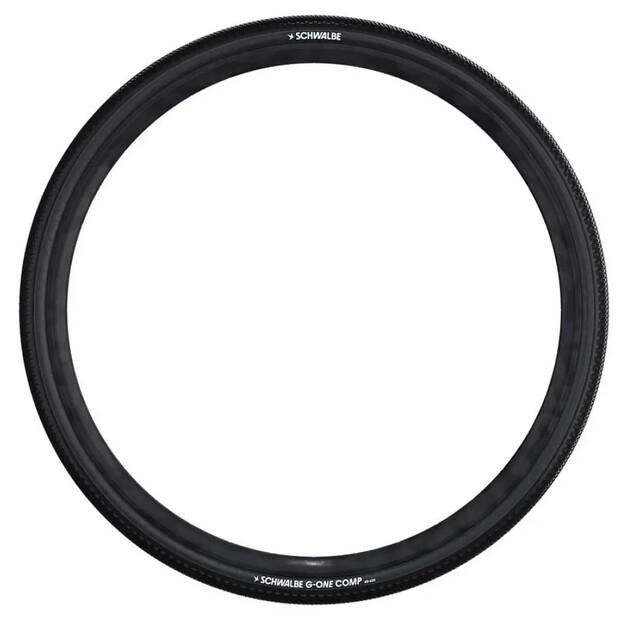 Жесткая гравийная шина Schwalbe G-One Comp K-Guard Green Compound 28´´ x 2.00