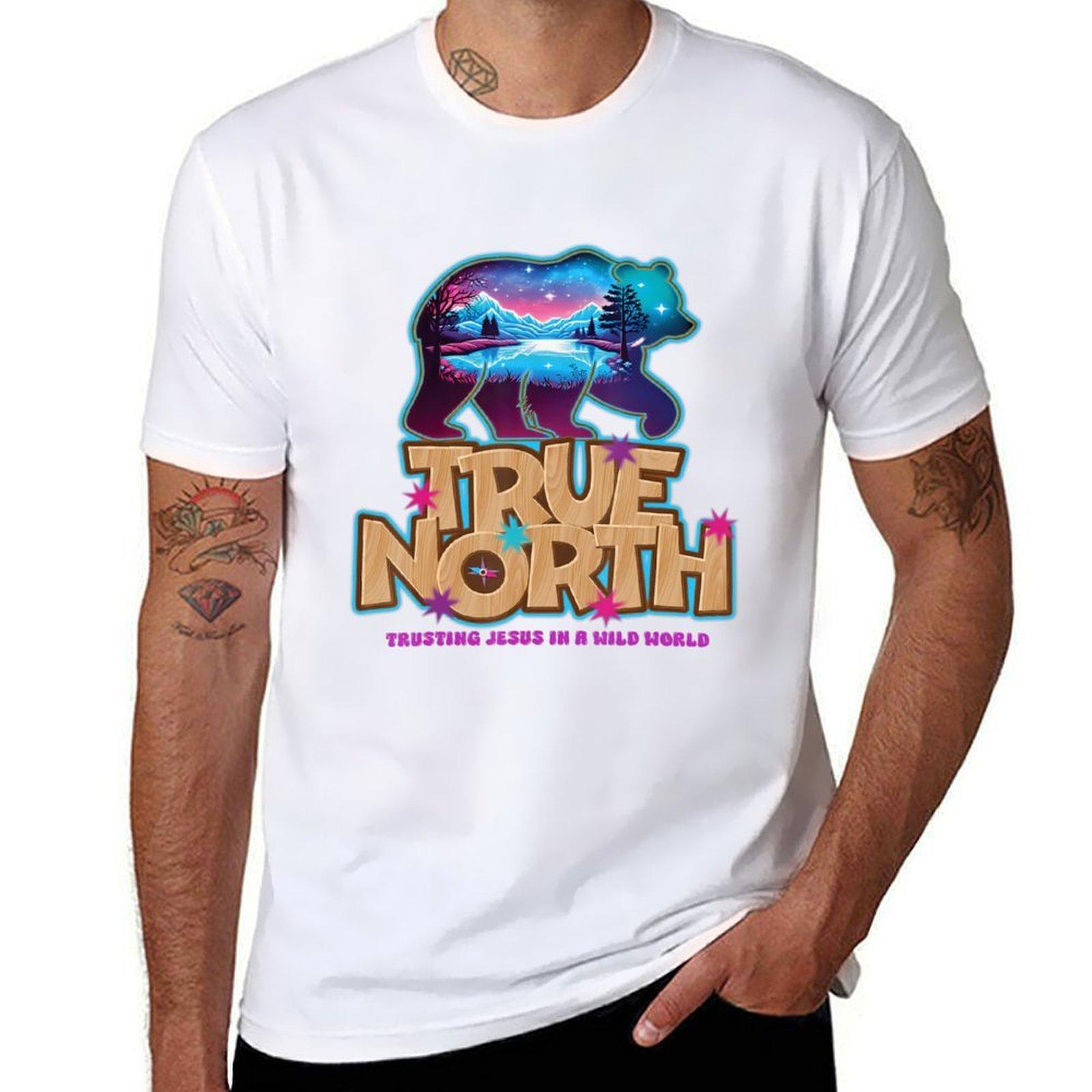 True North VBS 2025 Christian Trusting Jesus Wilderness TShirt oversize tshirts Unisex new edition plus size tops Unisexs clothing S