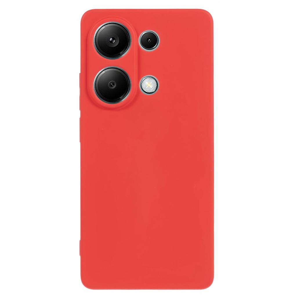 For Xiaomi Redmi Note 13 Pro 4G/Poco M6 Pro 4G Case Precise Cutouts TPU Fiber Lining Shockproof Phone Cover