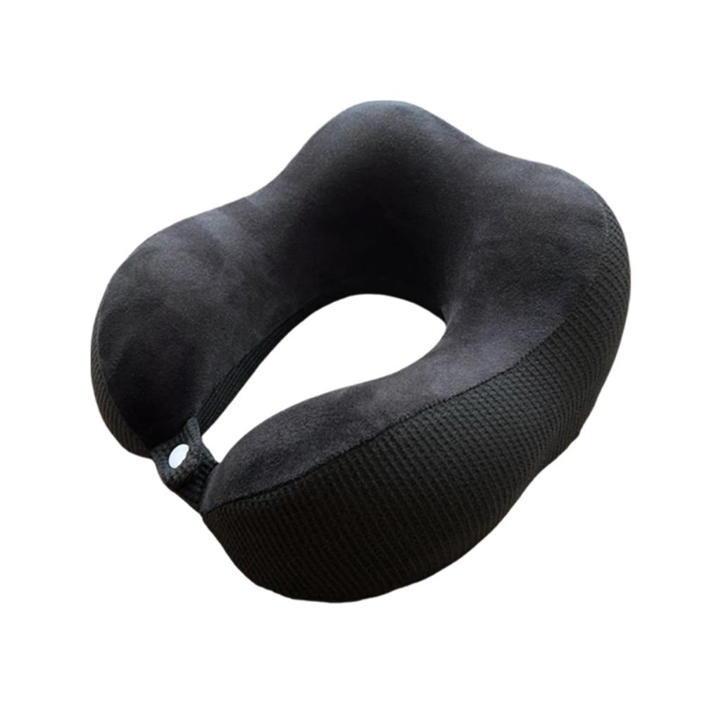 Slow Rebound U-shaped Pillow Soft Neck Support Durable Travel Pillow  Car
