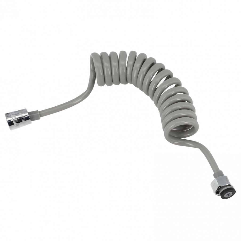 Home Shower Hose Tube Flexible Sprayer Spring Telephone Line Style Bathroom Pipe