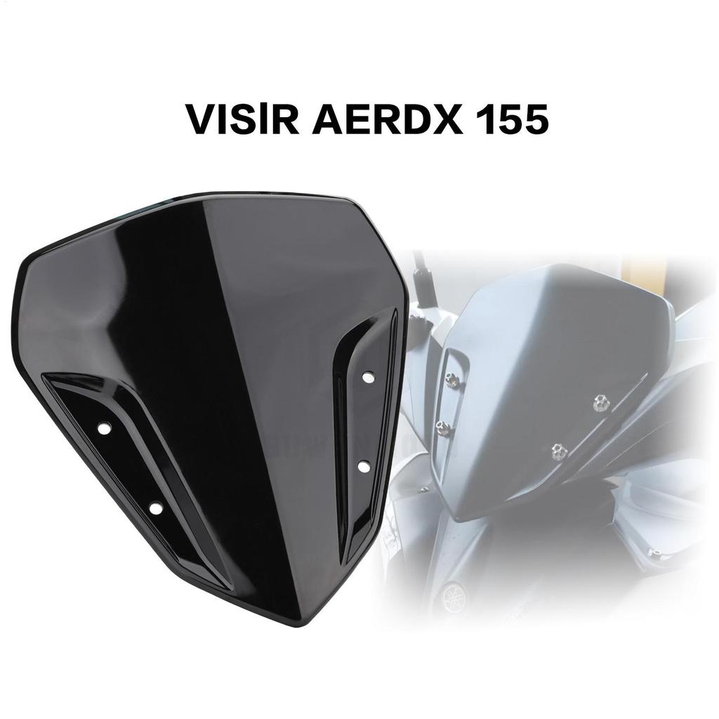 New 2025 Motorcycle Front Windshield Motorcycle Wind Screen Deflectors For AEROX155 V1 For  NVX155 Modification Accessories