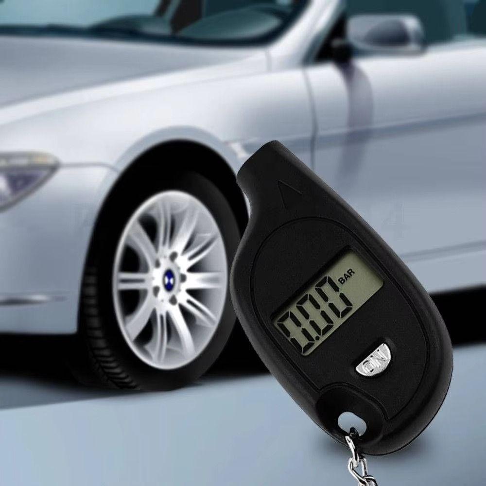 Mini Size Digital Keychain Tire Pressure Gauge Keychain Style Car Tire Pressure Meter Car Use
