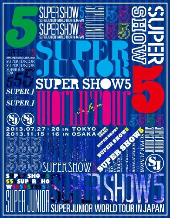

SUPER JUNIOR WORLD TOUR SUPER SHOW5 in JAPAN Press Limited (2-disc Blu-ray Disc) (First Edition)