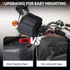 Universal Motorcycle Sissy Bar T-Bar Handlebar Bag Travel Pouch Bag For Harley Touring Softail Sportster Handle Bars Bags