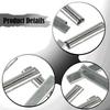 10 Pieces Model Train Rail Joiners Replace Missing Fishplates Track Connecting Replacement
