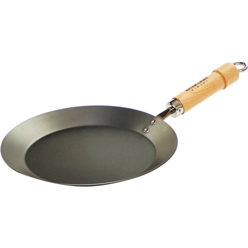 River Light Goku JAPAN Iron Crepe Pan, 21cm, Nitride Iron, Induction Compatible, Rust Resistant, Made In Japan, J1721