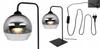 CHROME BALL LED NIGHT DESK LAMP