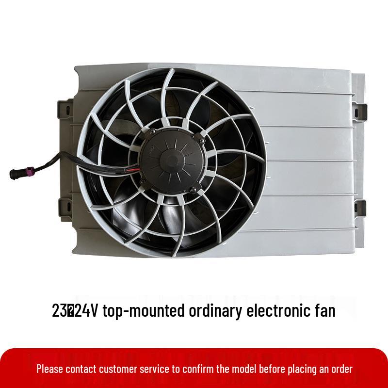 Zhongcheng Light Truck Air Conditioner Accessories: 23 Models, 24V Compressor, 12V Controller, Trim Panel, and Piping.