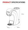 New HiBREW 3 in 1 Multiple Capsule Coffee Maker Full Automatic With Hot & Cold Mode 19Bar