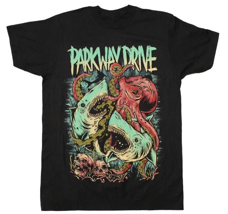 Vtg Parkway Drive Band Short Sleeve T-shirt S-5XL S