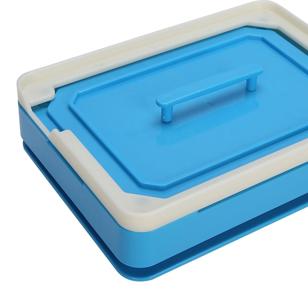 200 otworów 0 # Wypełniacz kapsułek Instrukcja DIY Proszek do kapsułek Prasowanie Maszyna do napełniania Płyta niebieska