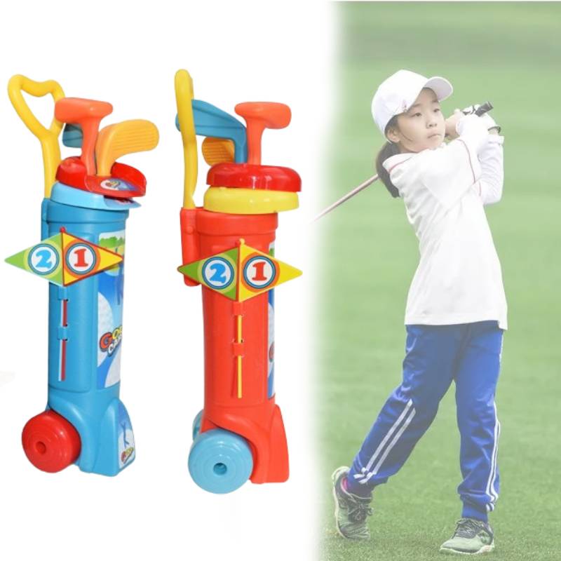 Toy Golf Club Set Mini Family Indoor Outdoor Leisure Sports Gift Development