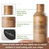 Набор деревянных ваз для цветов (2 шт), Wooden Flower Vase Set of 2 (Natural Light Brown),  Behoma