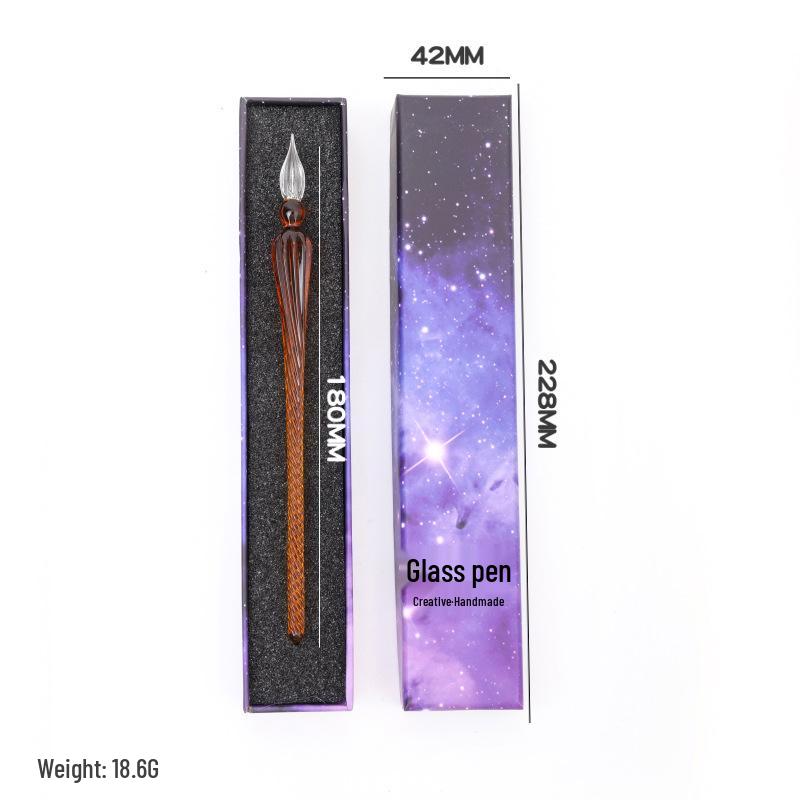 

Набір кришталевих ручок з градієнтом «Зоряне небо» - Подарунок для студентів та бізнесу