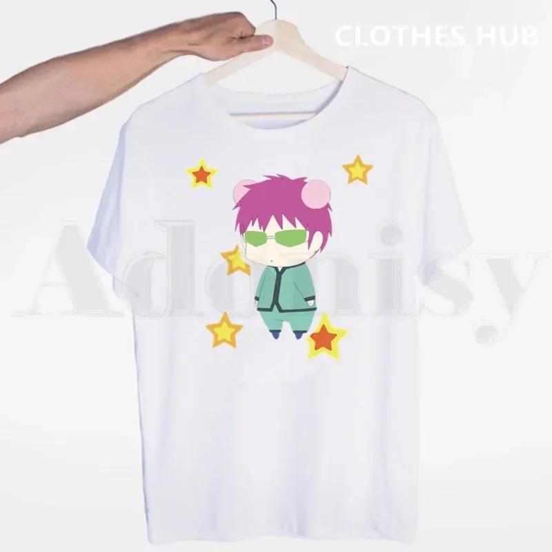 The Disastrous Life Of Saiki K Kusuo No Psi Nan Tshirts  Unisex Fashion Summer T-shirts Tshirt Top Tees Streetwear Harajuku Funny Shirt