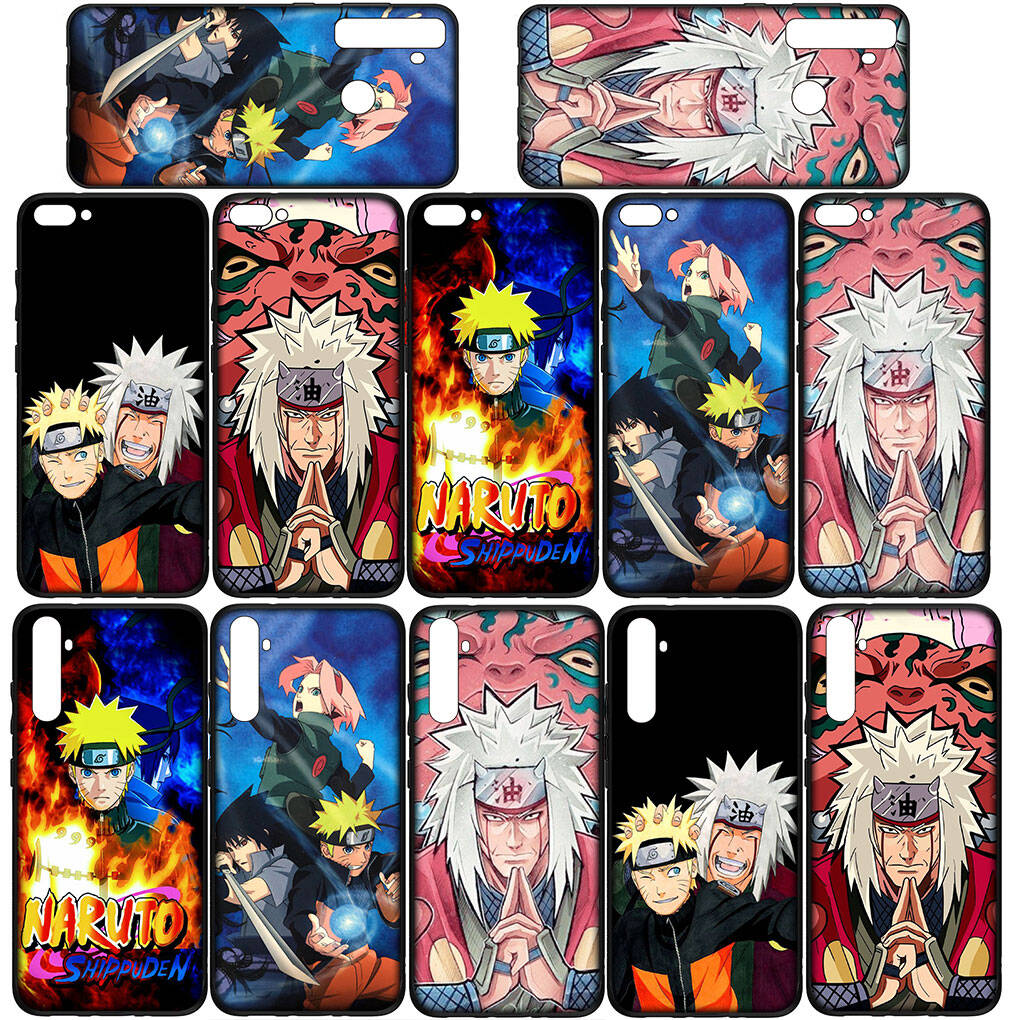 Cover for iPhone 17 16 15 Xiaomi Poco X7 Redmi Note 14 13 12 11 Pro Max 16e Samsung Galaxy S25 S24 S23 A16 A06 OPPO Huawei Jiraiya Naruto Phone Case