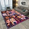Bratz kawaii printed carpet Non-slip carpet outdoor carpets area rug Home bedroom decor rug for bedroom birthday gift