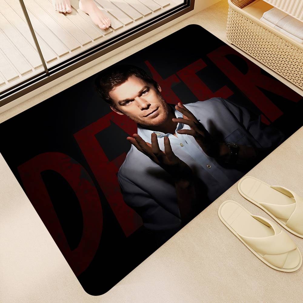 Crime Dexter TV Movie Entrance Door Mat Nordic Style Bedroom Living Room Doormat Home Balcony Anti-Slip Modern Home Decor