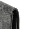 Used 12564 Multicles 6 N62662 7949 Old Model Logo Black Gray 6-Row Black Damier Graphite Noir Men's from Japan AUTHENTIC