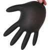 100Pack Black Disposable Nitrile Gloves for Housework PVC Latex-Free Anti-Static Gardening Pet Care Tattoo Work Oil-Proof