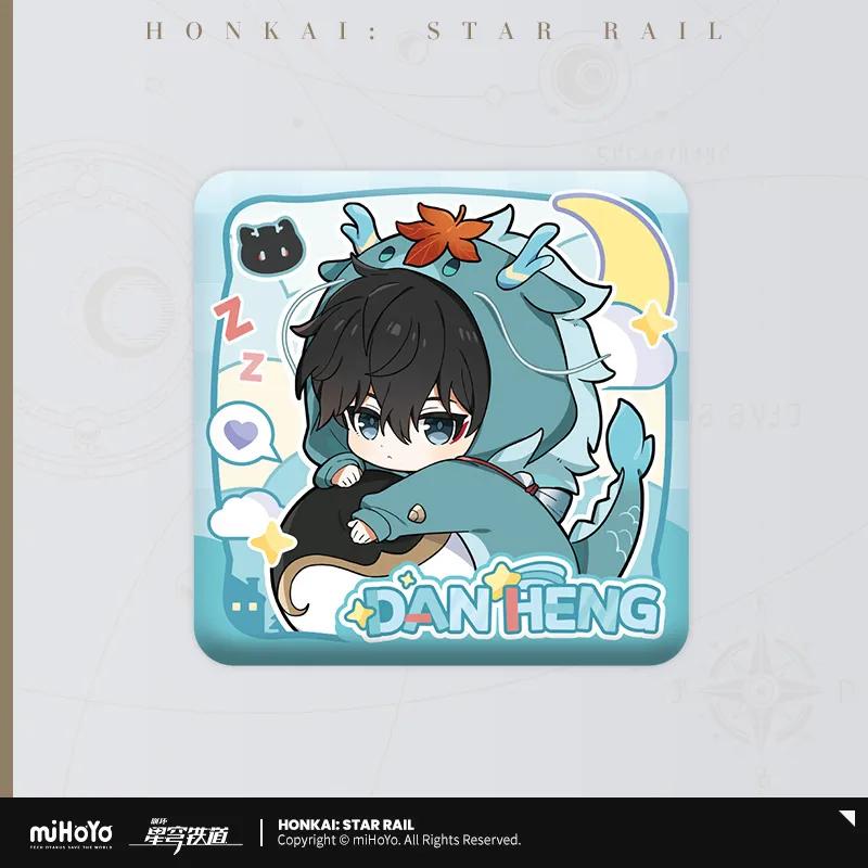 Sunsyea Honkai Star Rail Official Merch miHoYo Original Authentic NSSS Series Q Version Acrylic Stand Badge Keychain