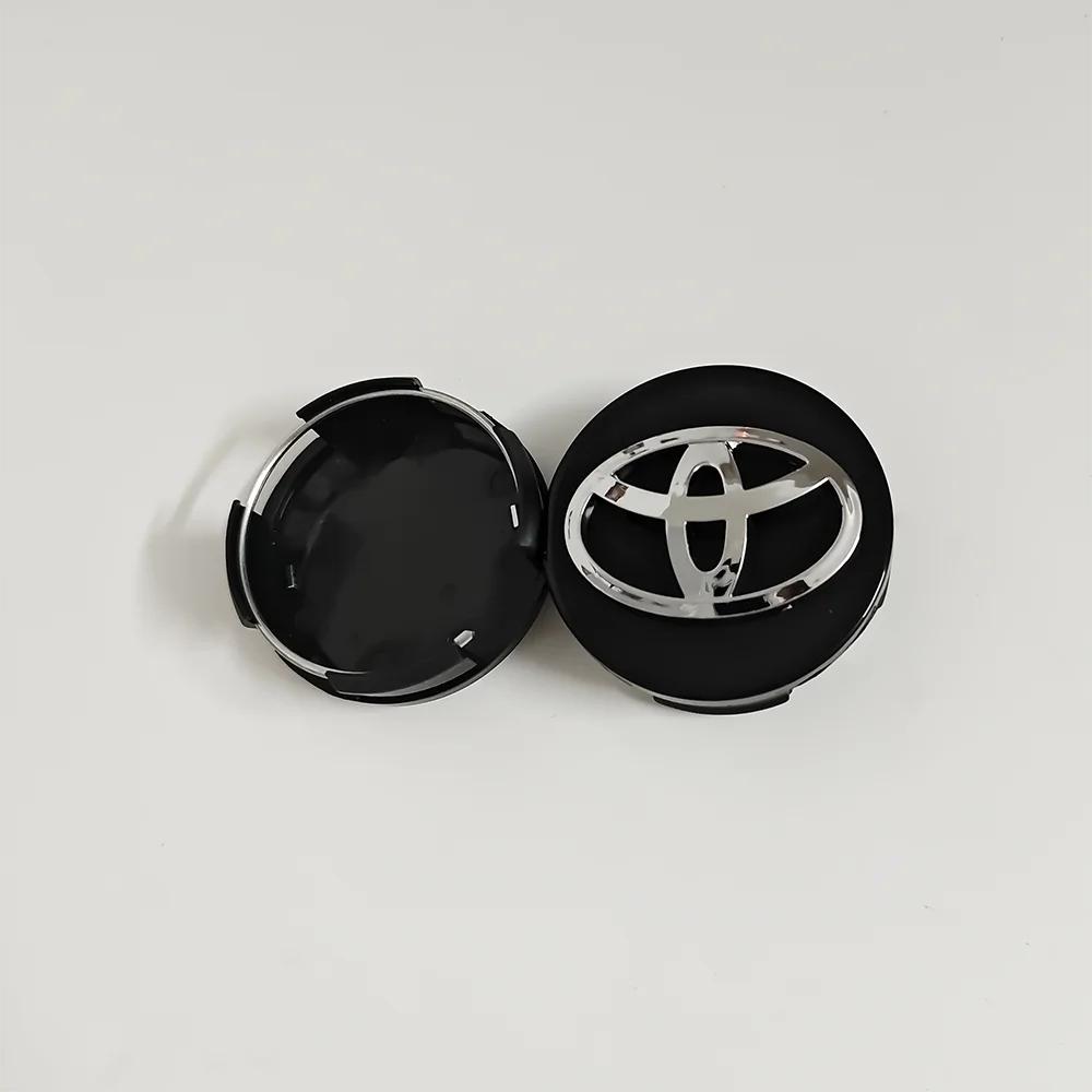 for Toyota Camry Corolla RAV4 Highlander Vios C-HR SIENNA AVALON YARLS 53mm 57mm 62mm 4 Pieces Wheel Center Caps
