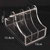 Acrylic Ribbon Storage Rack Holder Stand Craft Room Space Saving