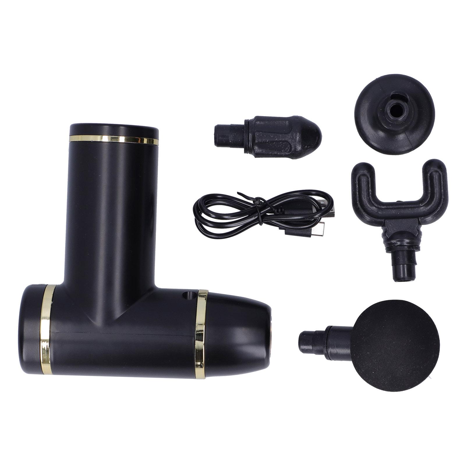 

Мини-массажер для дома, стимулятор мышц тела с 8 скоростями для фитнеса мышц, зеленый чёрный