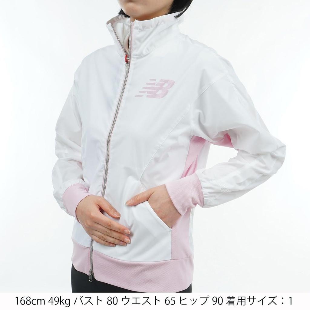 Golf Water Repellent Full Zip Blouson 0 [New Balance] Women's (4WAY Stretch/Windproof) / 012-4120502 030_White [S]