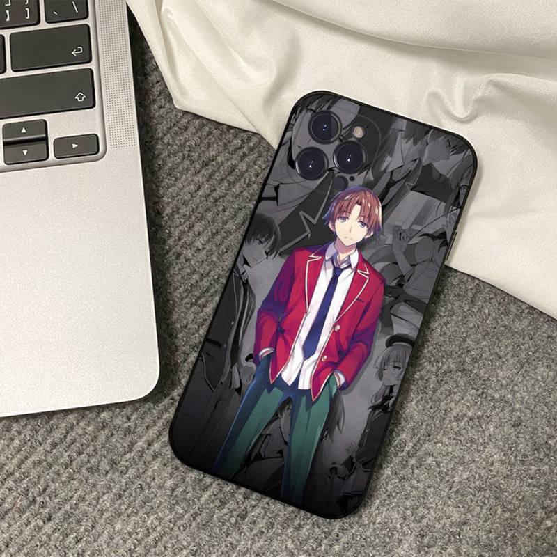 

Чехол MaiYaCa Kiyotaka Ayanokouji для телефона iPhone 14 11 12 13 Mini Pro Max 8 7 6 6S Plus X SE 2020 XR XS Funda Case 6plus or 6s plus