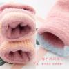 Plush Gloves for Cycling Warm and Plush Touch Screen Butterfly Knot Knitted Gloves for Women In Winter
