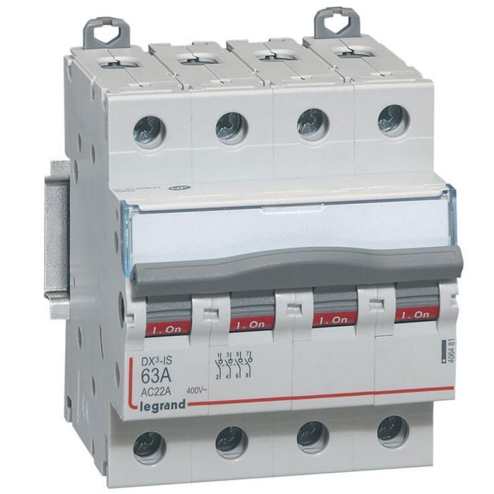 Inter-sectionneur - LEGRAND - 406481 - 63A - Intérieur - Electrique