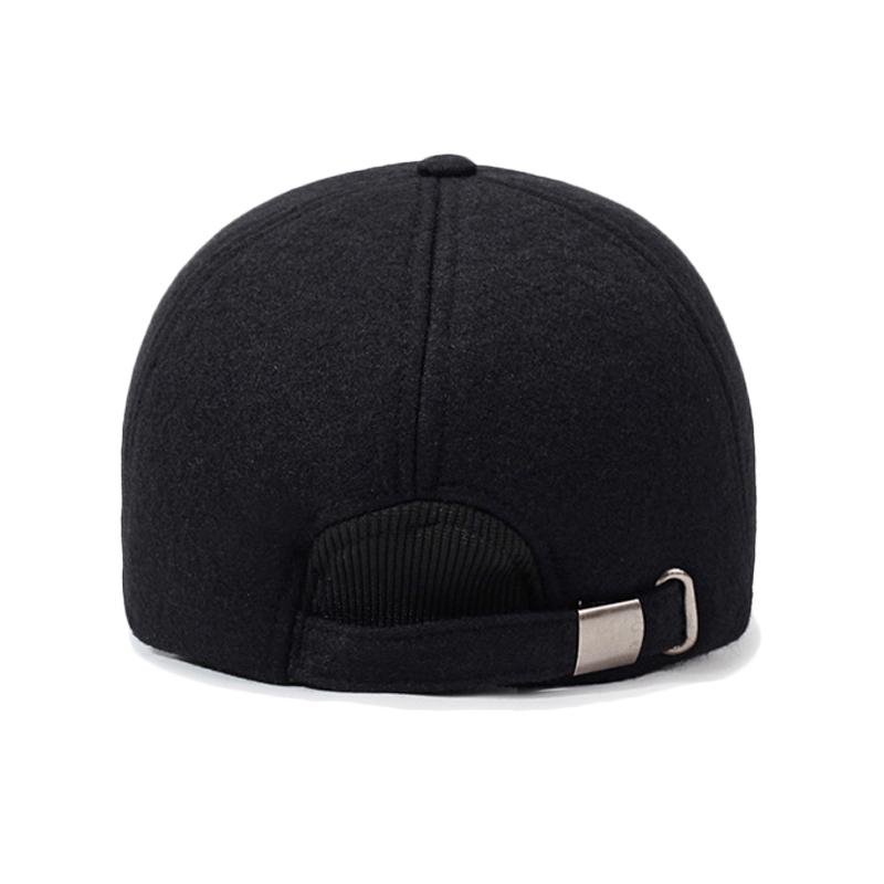 Thick Ear Protection Hat Men's Warm Baseball Cap Autumn Winter Middle-Aged Outdoor Cap