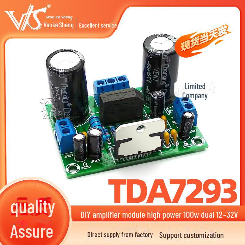 

TDA7293 High-Power 100W DIY Mono Amplifier Module (12-32V)