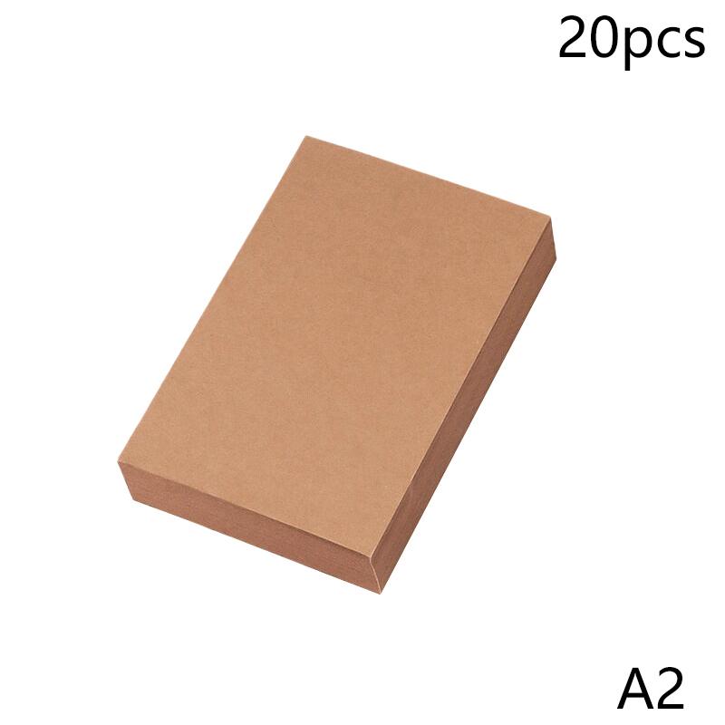 

20 шт. пустая поздравительная открытка эскиз рисунок крафт-бумага открытка винтажная сделай сам ручная роспись граффити сообщение открытка белая бумага коричневый