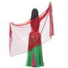 Sequins Latin Belly Dance Shawls Long Performance Shawl Fashion Dance Costumes Accessories  Dance