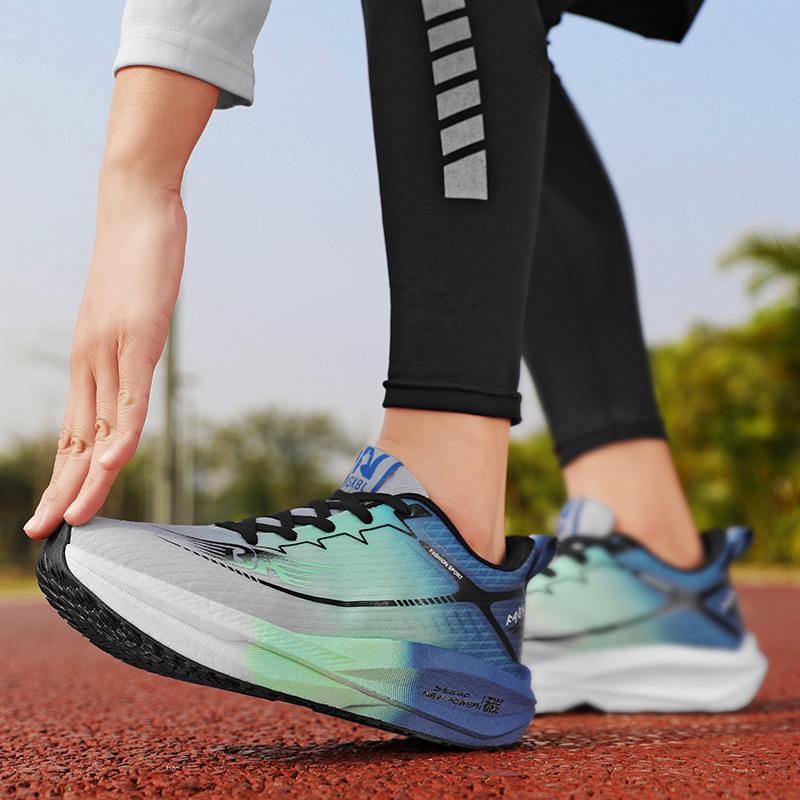 Men's Shoes Breathable All-match Mesh Shoes Sports Carbon plateShoes Men's All-match Wear-resistant Running Shoes for Men