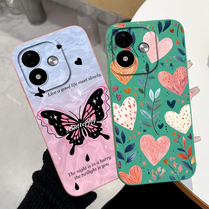 Per Redmi Note 17 4G 5G 17 Pro 17 Pro Max 12 12 Pro Plus 12S 12R Cover per Telefono Modelli Balena Oceanica Protezione Completa Morbido Silicone Liquido Custodia Antiurto