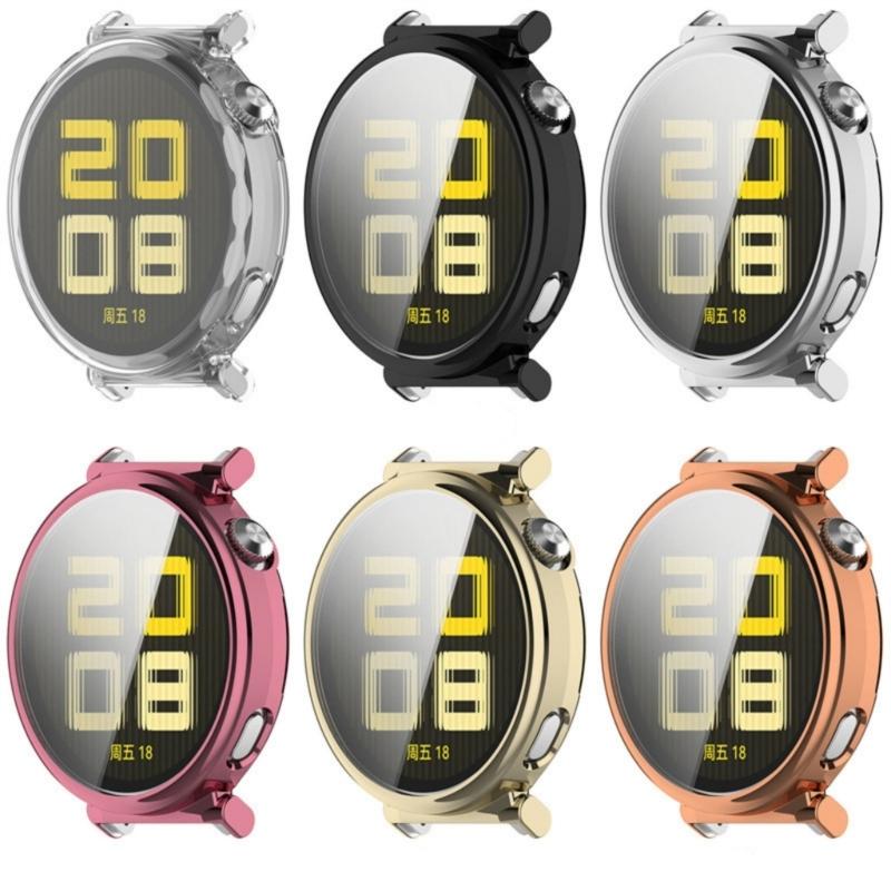 Screen Protector Case For GT5 42mm Waterproof Hard TPU Bumper Protective Cover Antiscratch
