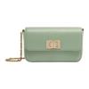 New 1927 Collection Leather Shoulder Bag, Crossbody Bag Women's Olive WE00265-ARE000-0946S